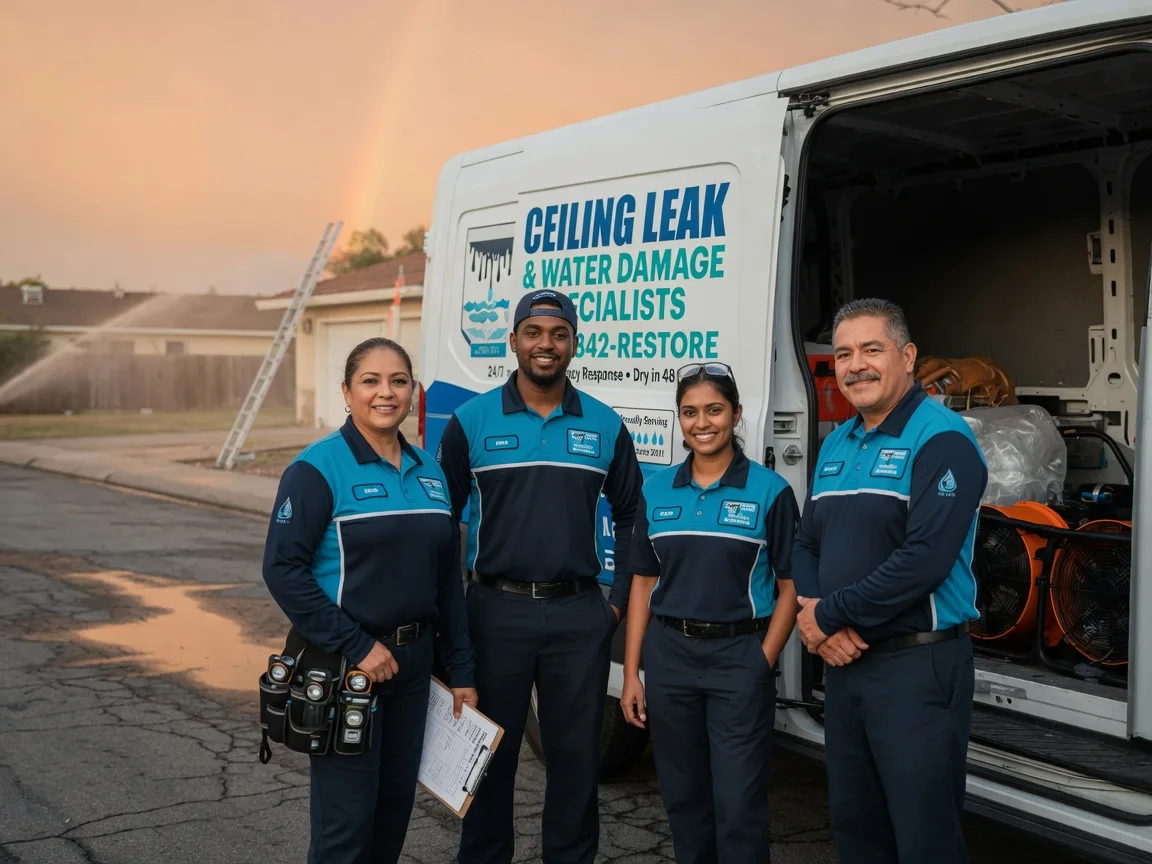 Ceiling Leak Cleanup company in Commerce, TX
